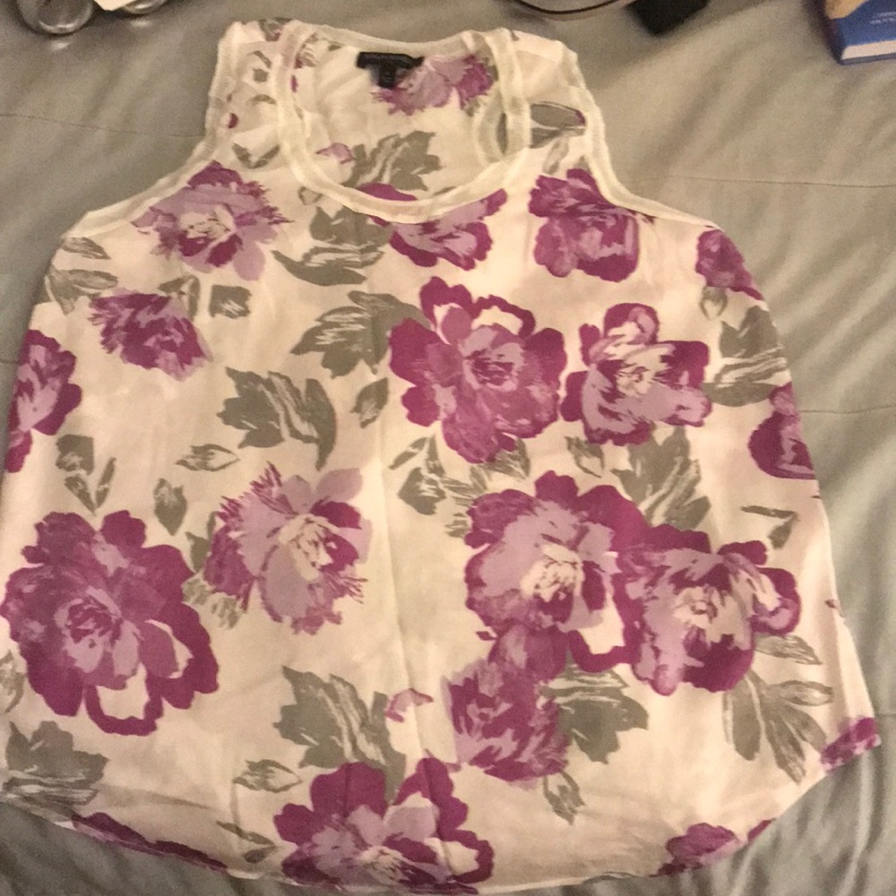 Floral Razor back Tank